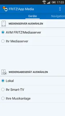 FRITZ!App Media android App screenshot 2